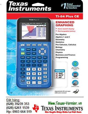 Texas Instruments Ti-84Plus CE, Máy tính khoa học Lập trình Vẽ Đồ Thị Texas Instruments Ti-84Plus CE chính hãng |MẪU MỚI